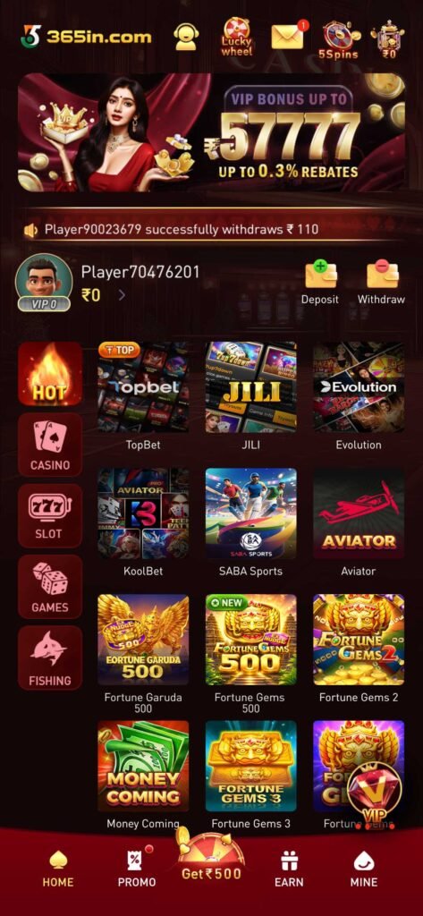 365IN Game new